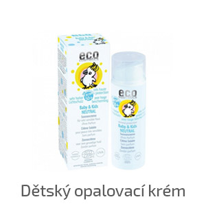 Eco Cosmetics dětský opalovací krém SPF50